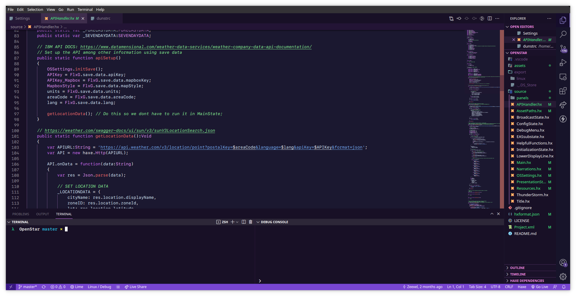 Visual Studio Code - Haxe