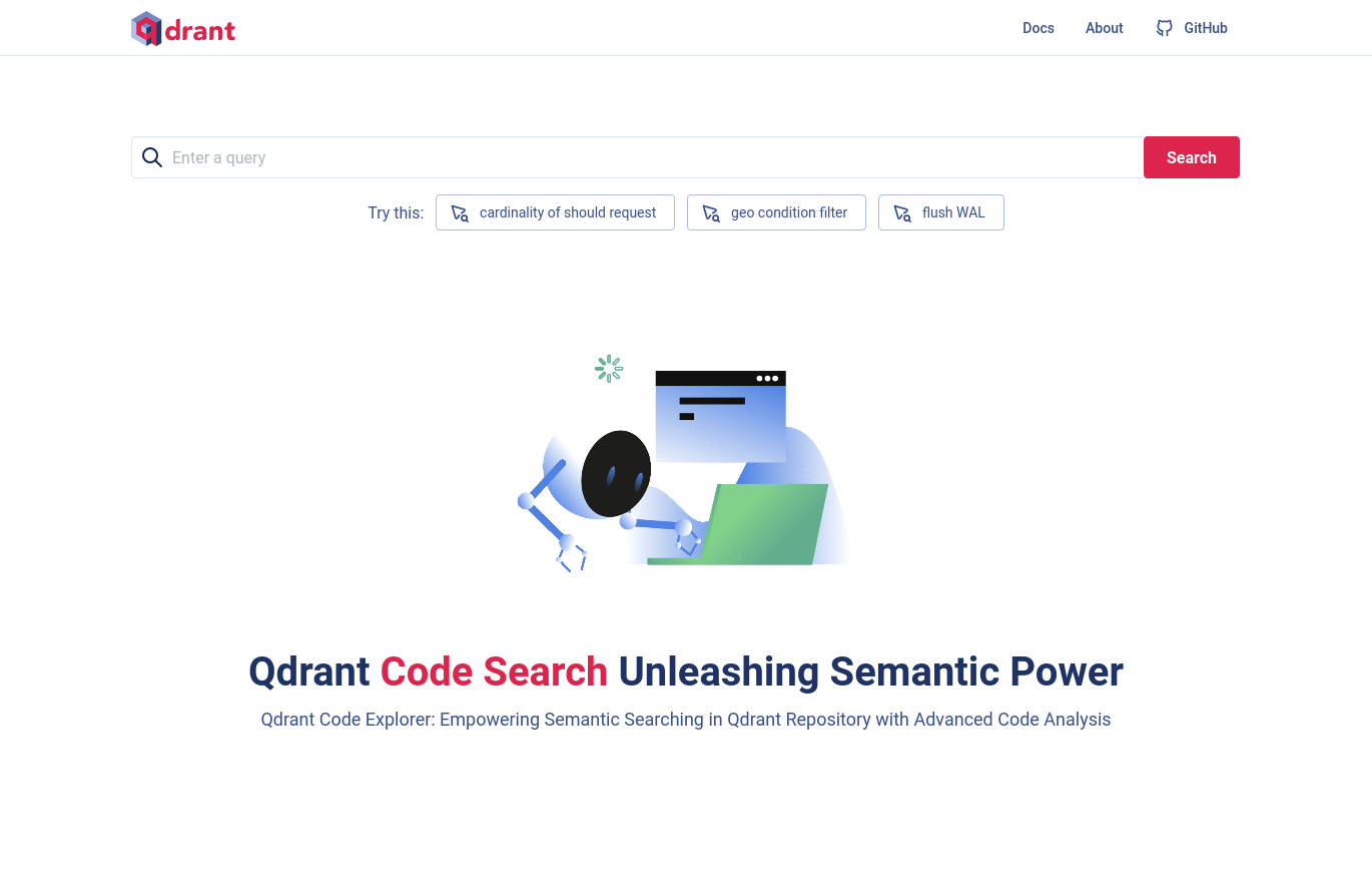 Code search with Qdrant