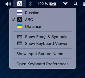 FutureRussia macOS Keyboard Layout