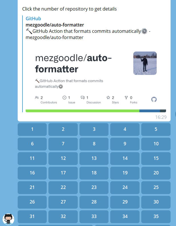 GitHub - Leo-memlon/github-helper: Telegram bot to manage your GitHub ...