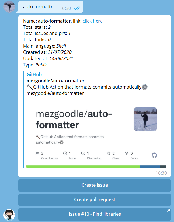 GitHub - Leo-memlon/github-helper: Telegram bot to manage your GitHub ...