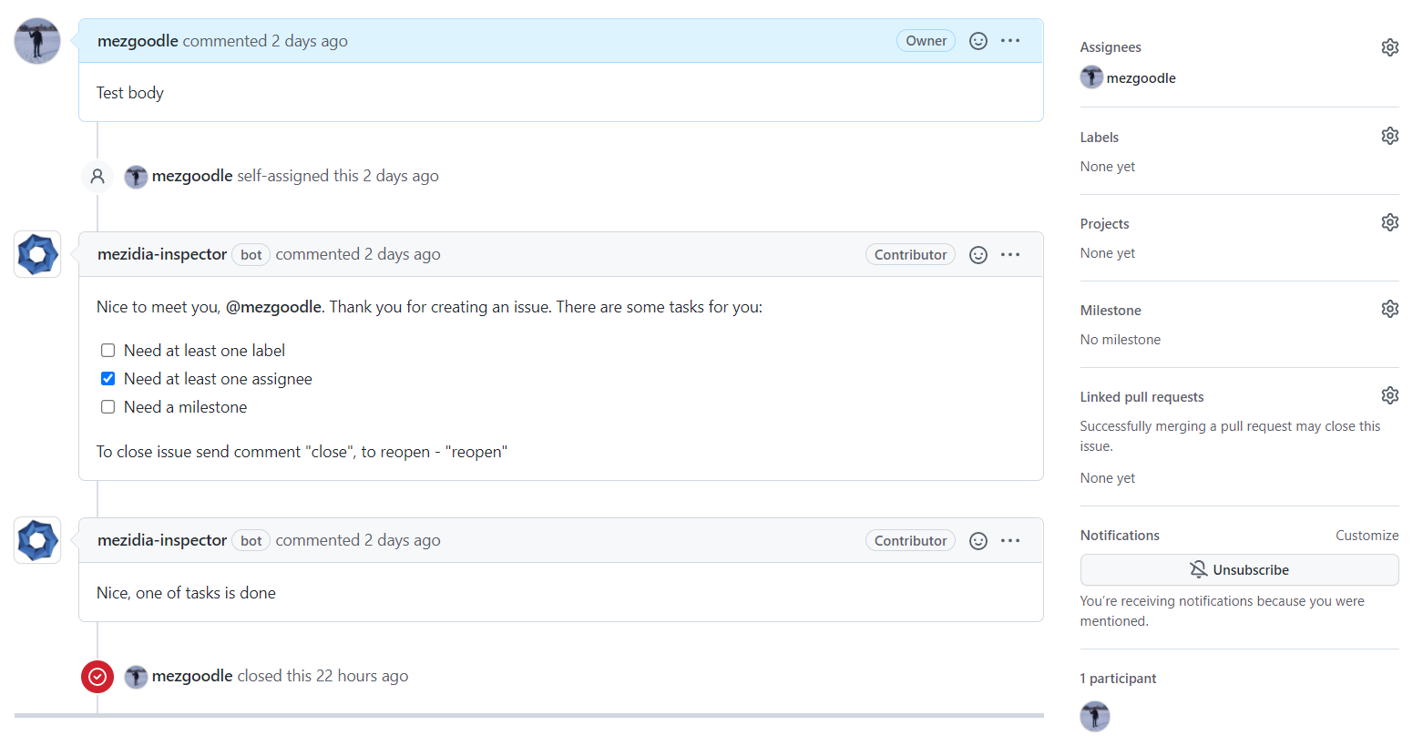GitHub LOKOTE013 mezidia inspector GitHub App To Manage Your Repository github-lokote013-mezidia-inspector-github-app-to-manage-your-repository