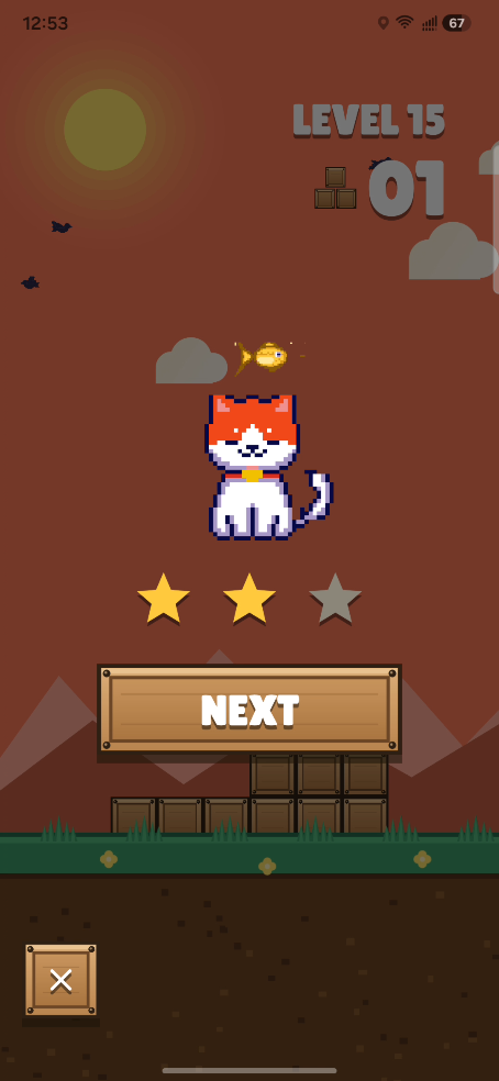 Cat Stack - Offline One-Tap Puzzle Game screenshot 6