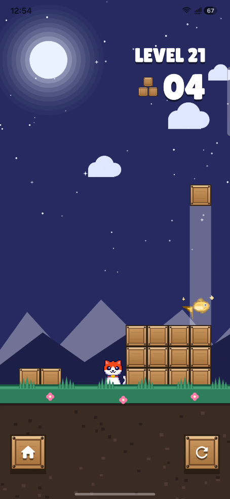 Cat Stack - Offline One-Tap Puzzle Game screenshot 7
