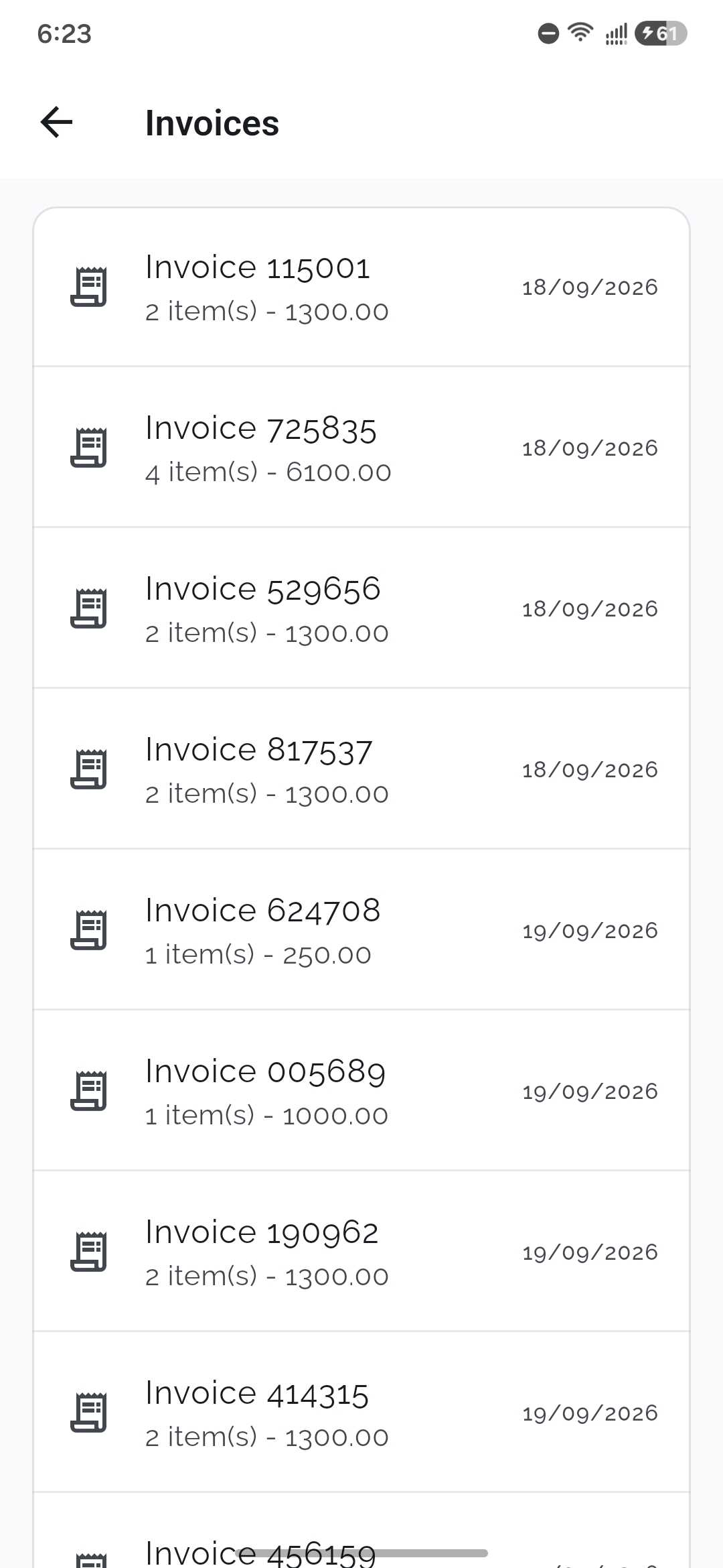 Cool Air Craft - Offline Invoicing App screenshot 7