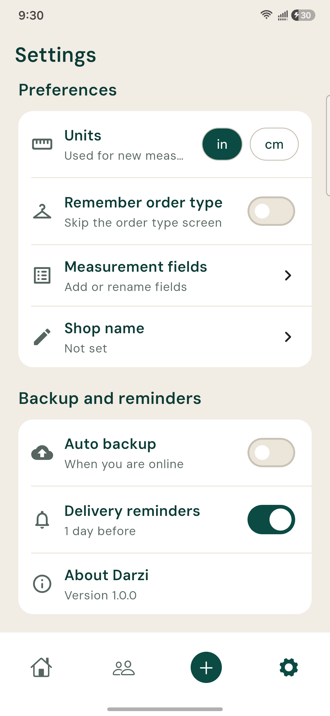Darzi - Tailor's Register & Order Book screenshot 4