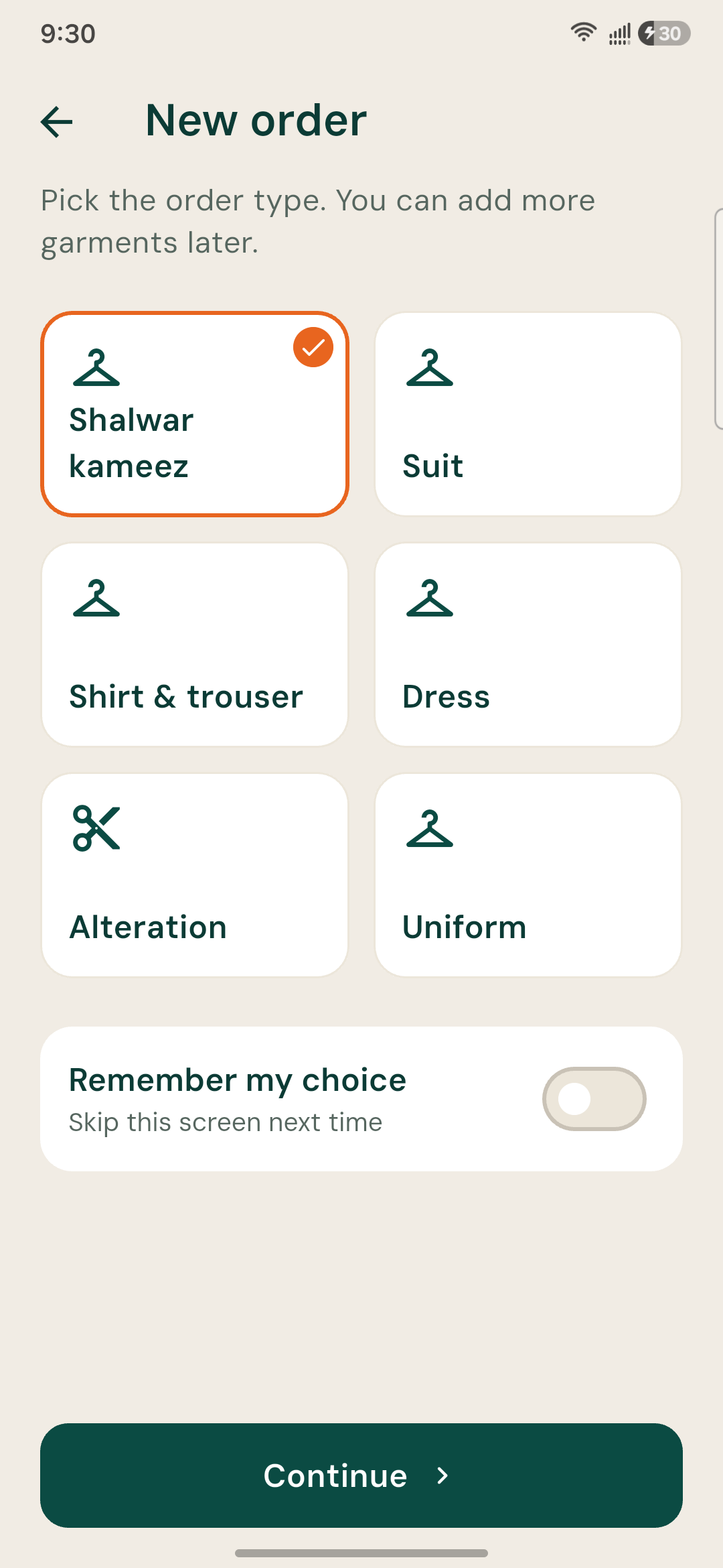 Darzi - Tailor's Register & Order Book screenshot 6