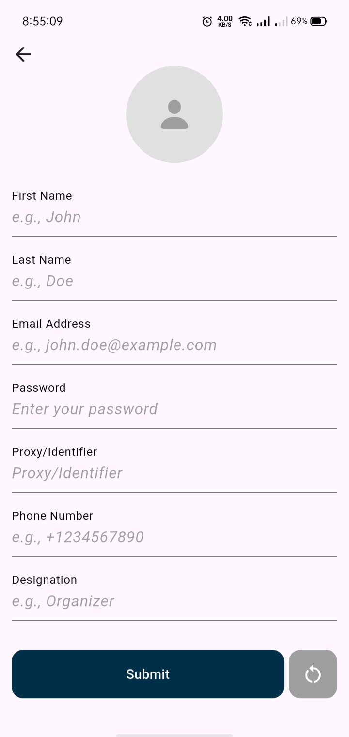 ENI Solution - Automated Staff Attendance & Event Management System screenshot 2