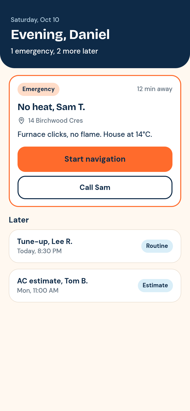 Frostline - HVAC Field Service App screenshot 6