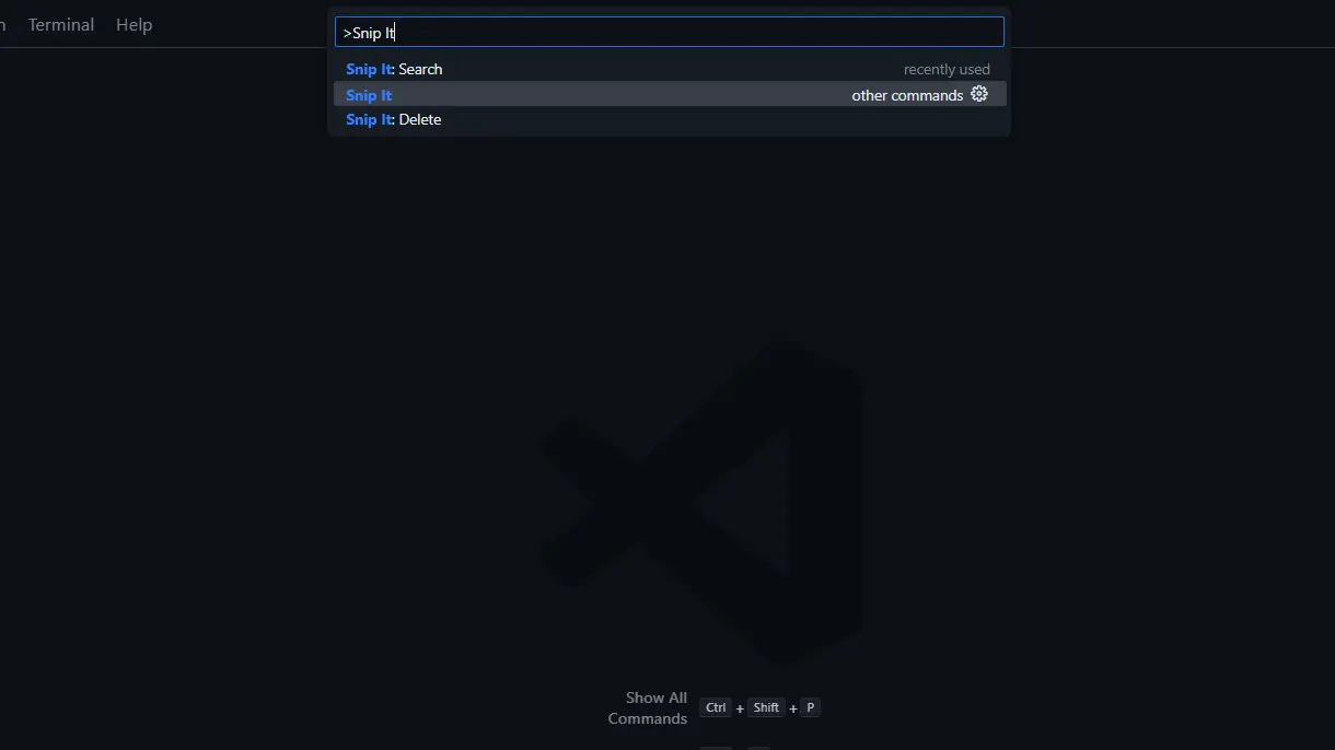 Create snips locally