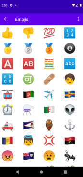 Emojis List