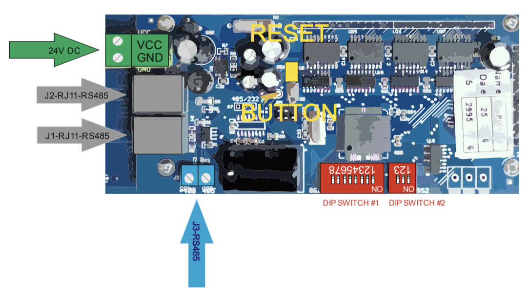 FlipDot control board