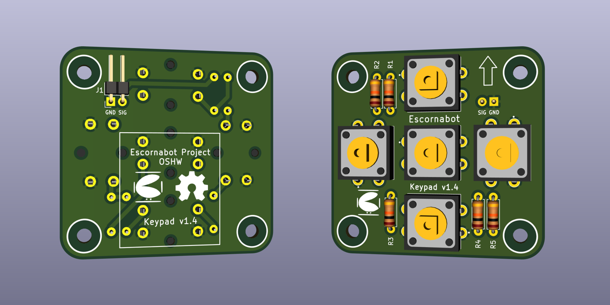 Escornabot Keypad 3D