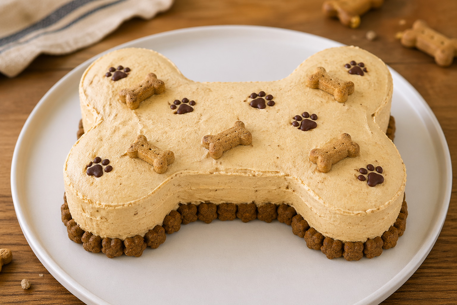 Dog Bone Cake