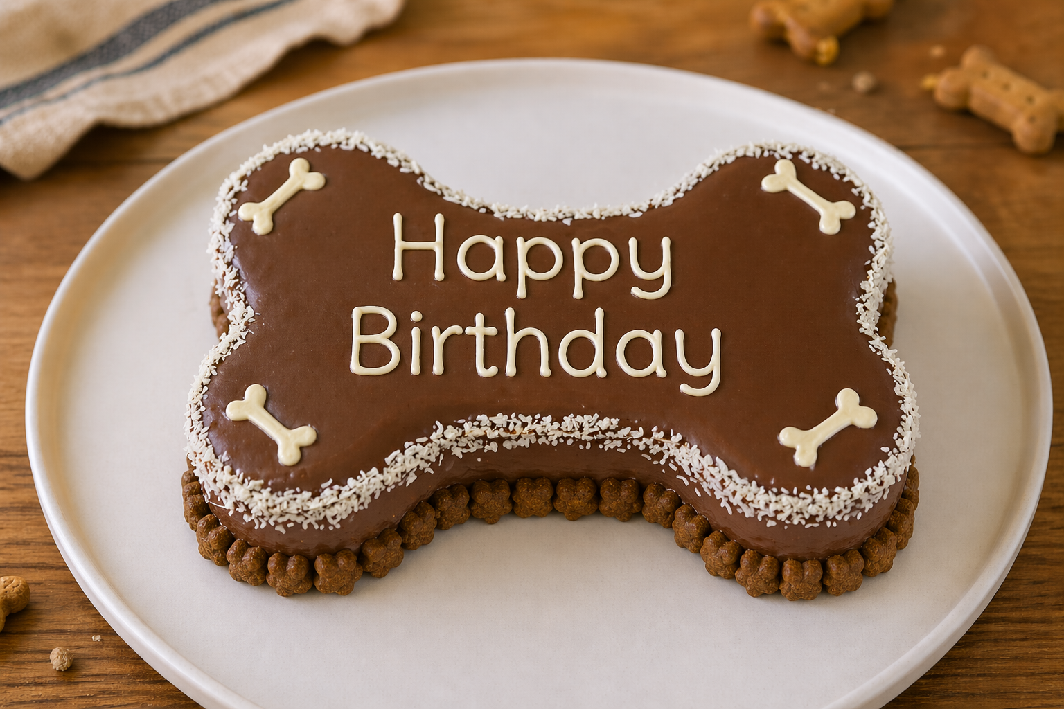 Dog Bone Cake