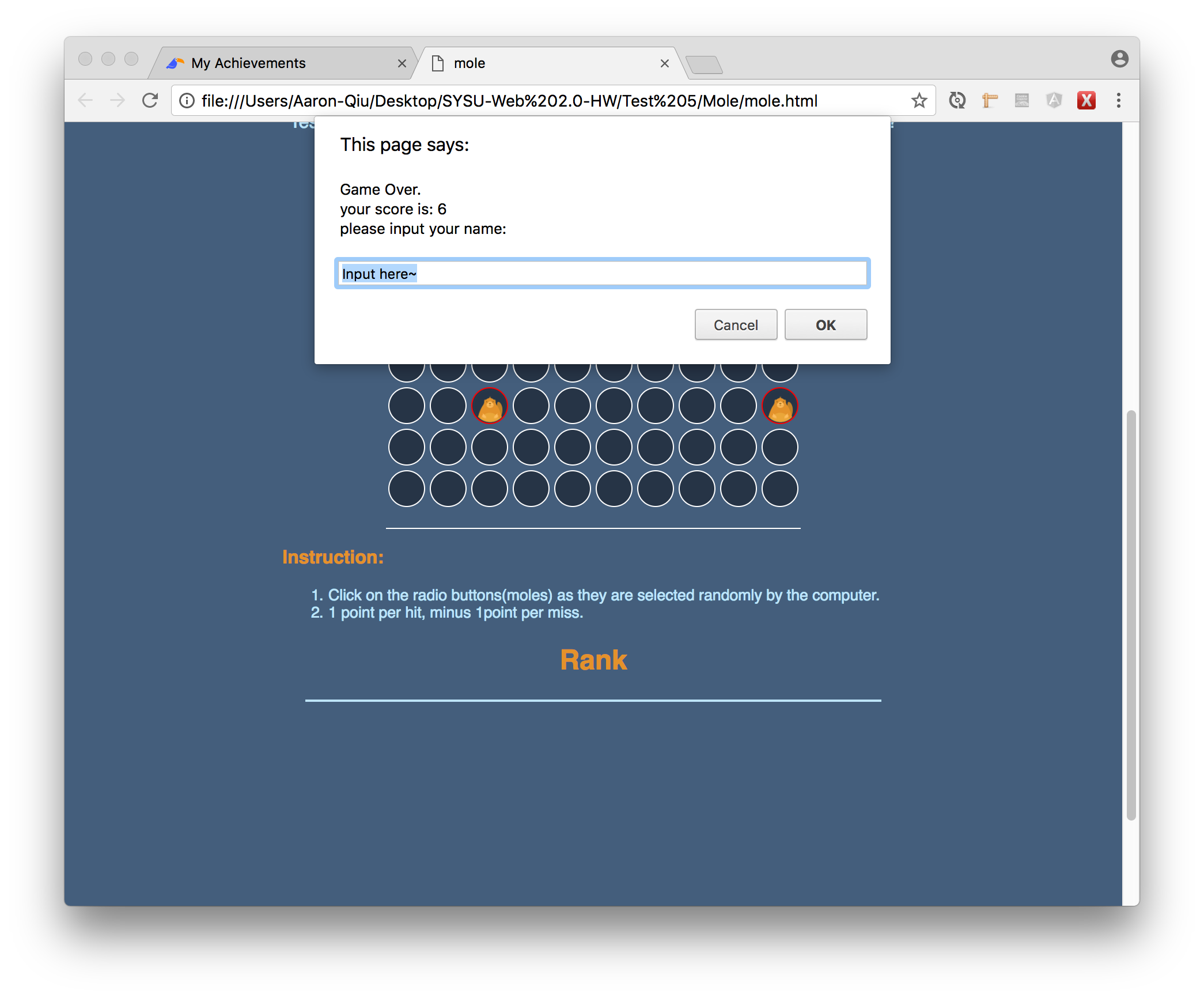 GitHub - mgsweet/SYSU-Web2.0-HW: 整理了下大二上选的一门课的作业代码
