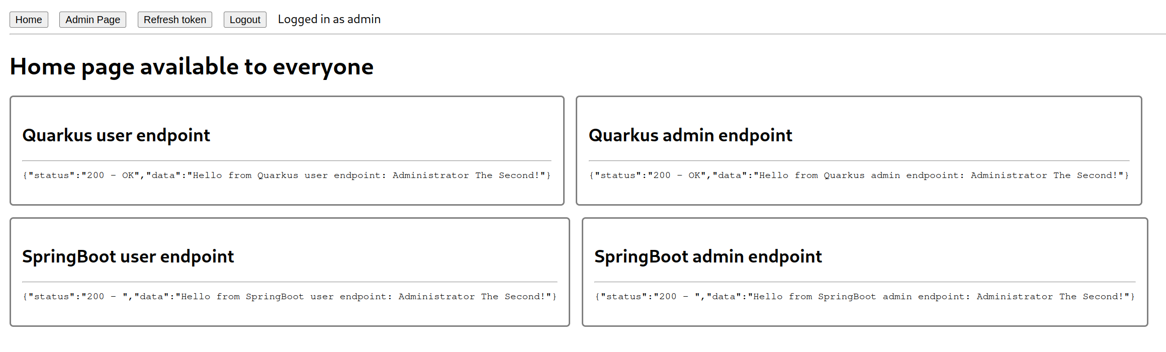 Javascript react screenshot