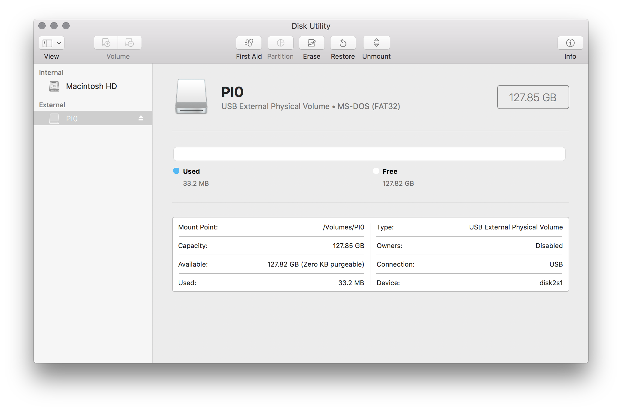 disk utility formating SD cards