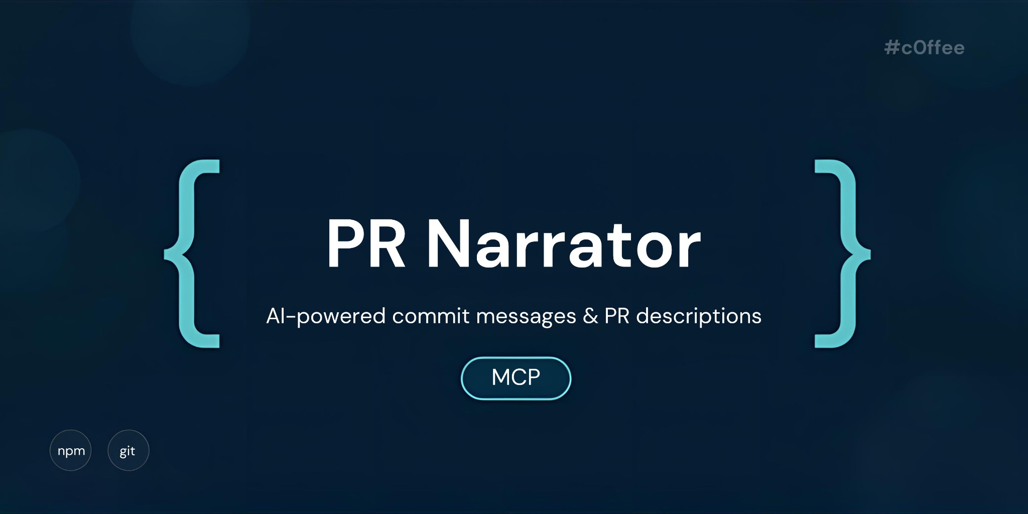 PR Narrator — AI-powered commit messages & PR descriptions
