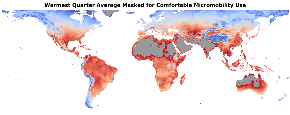 Average Warm Three Months Masked