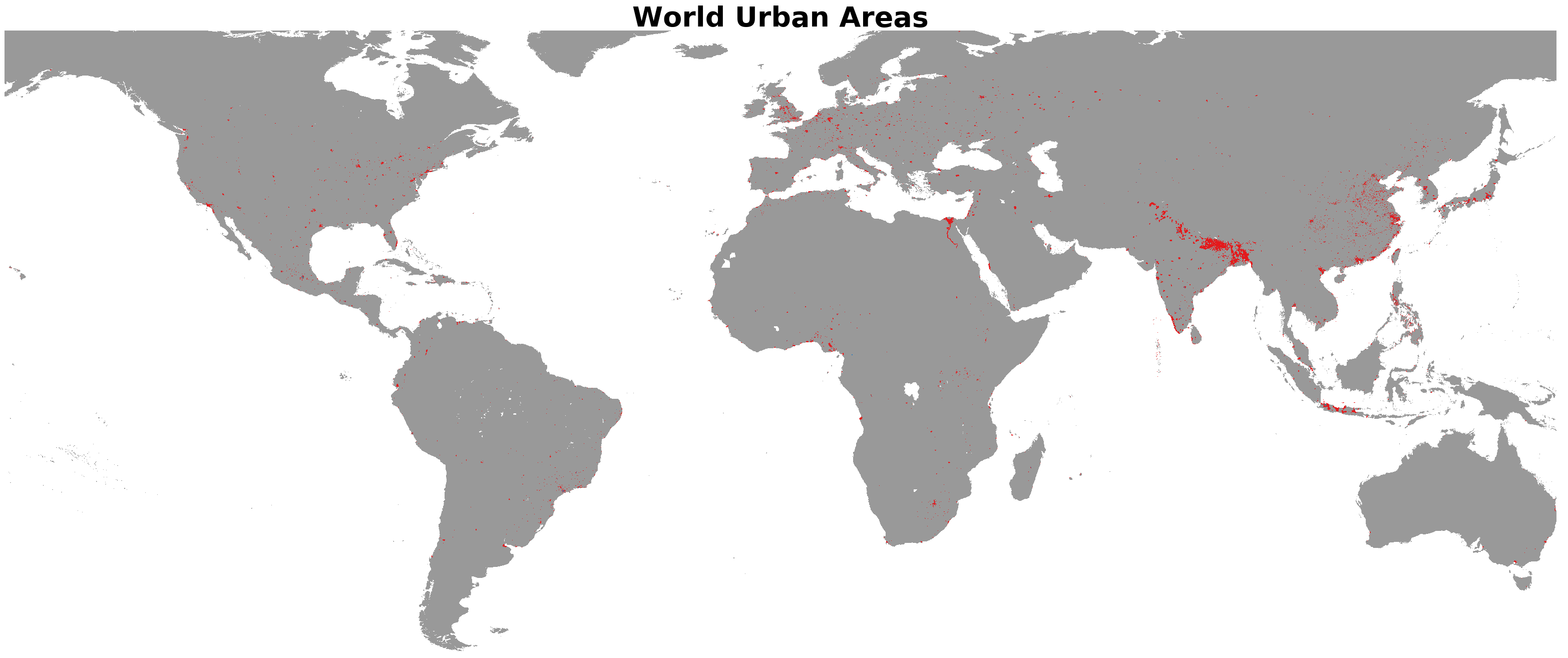 World Urban Areas