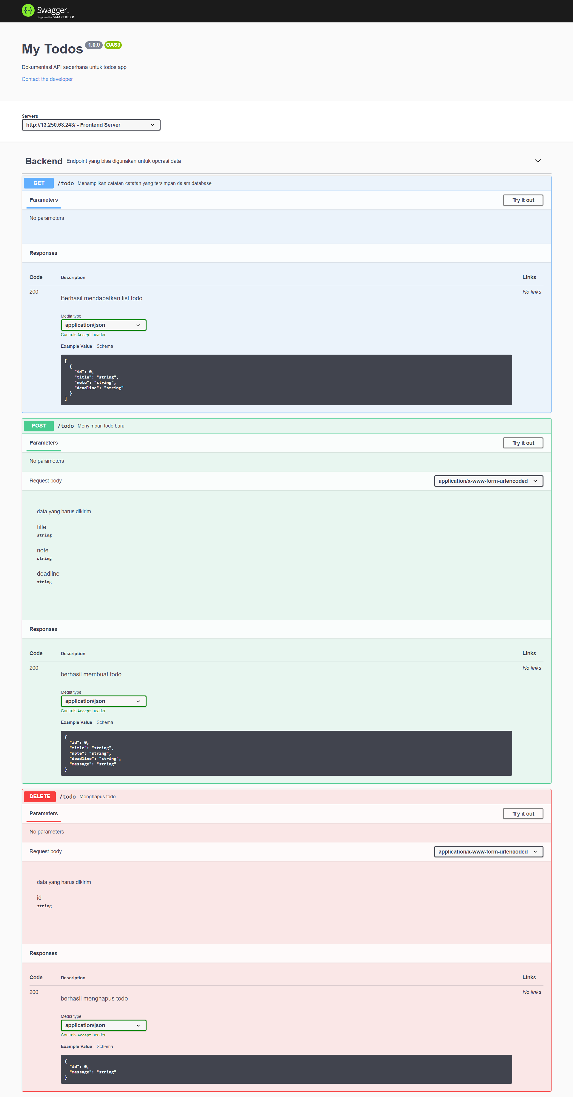 Preview API DOC