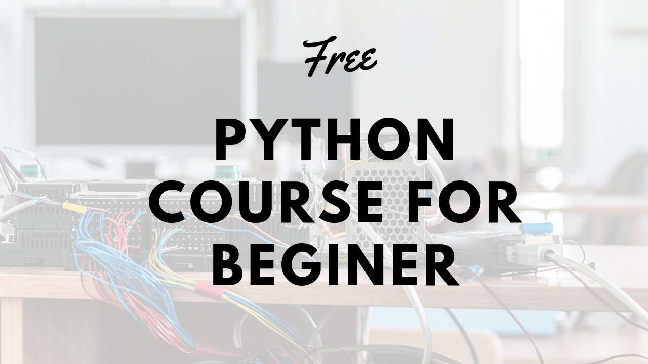 Free Python Course For Beginner