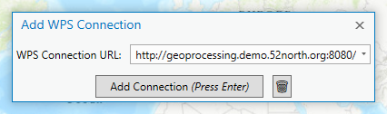 Add WPS connection popup