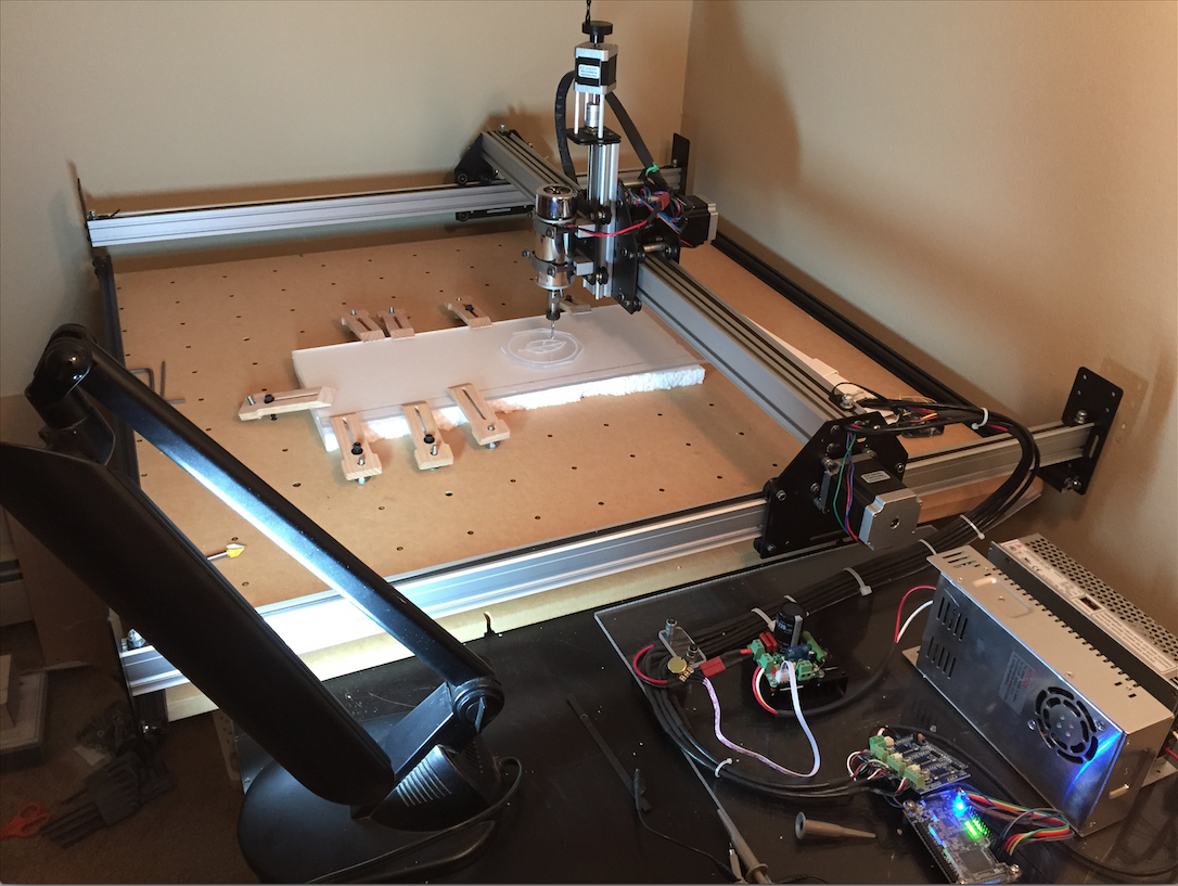 CNC machine prototype hardware 2