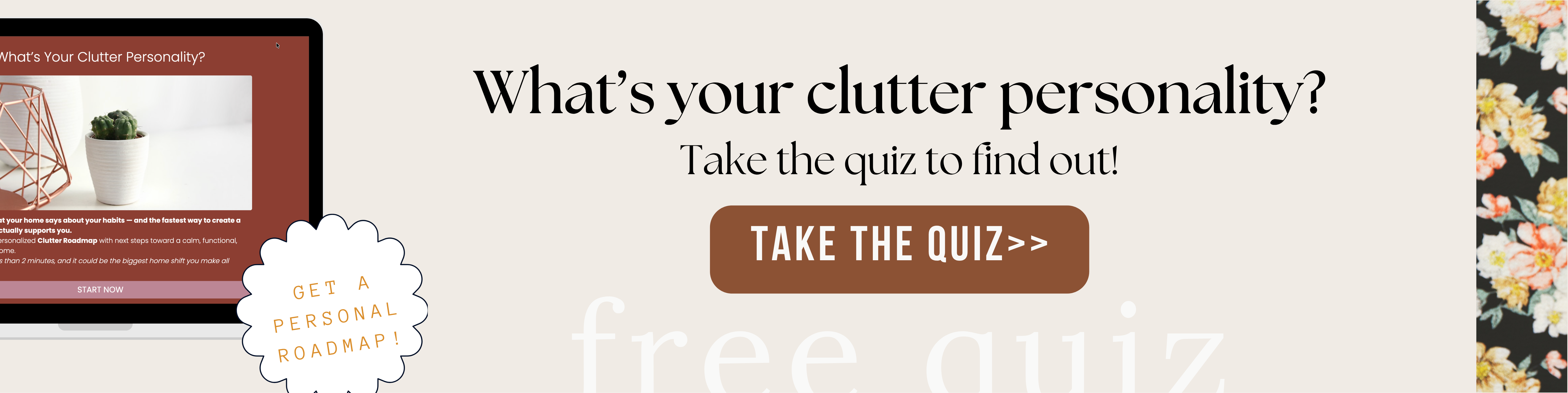 What's your clutter personality? Take the free quiz to find out.