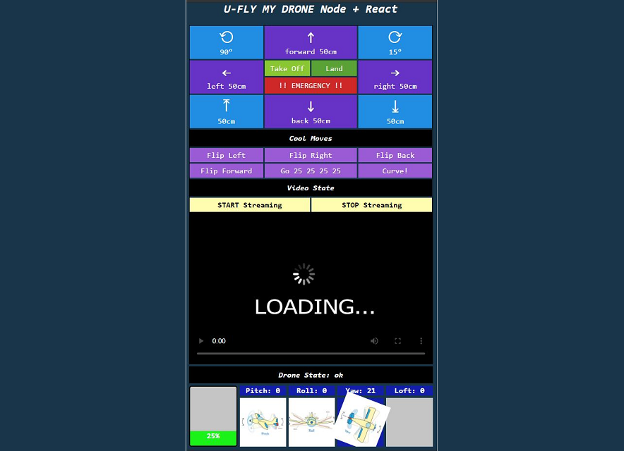 GitHub - michael-s-downs/U-FLY-My-Drone: creates a web-interface to ...
