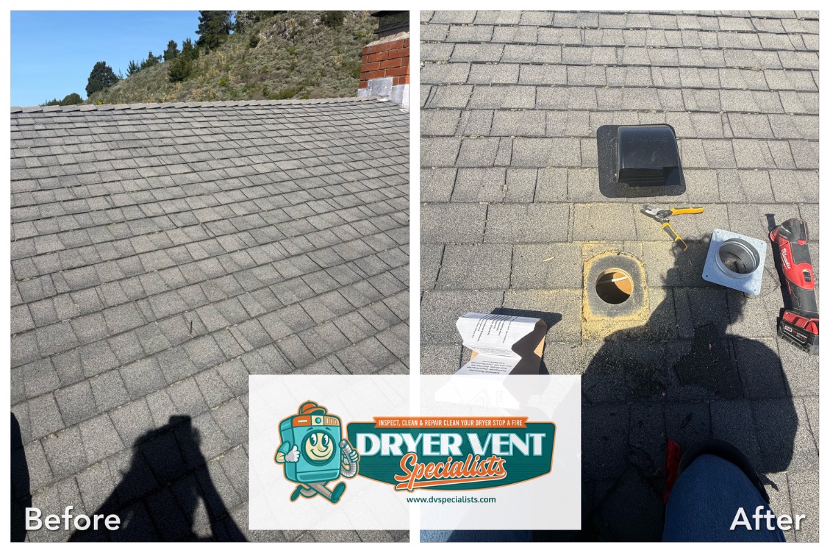 New Dryer Vent Installation