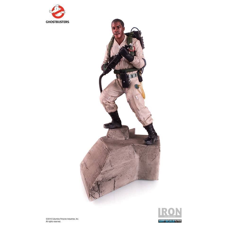 Iron Studios Winston Zeddemore Ghostbusters 1/10 Statue Collectible