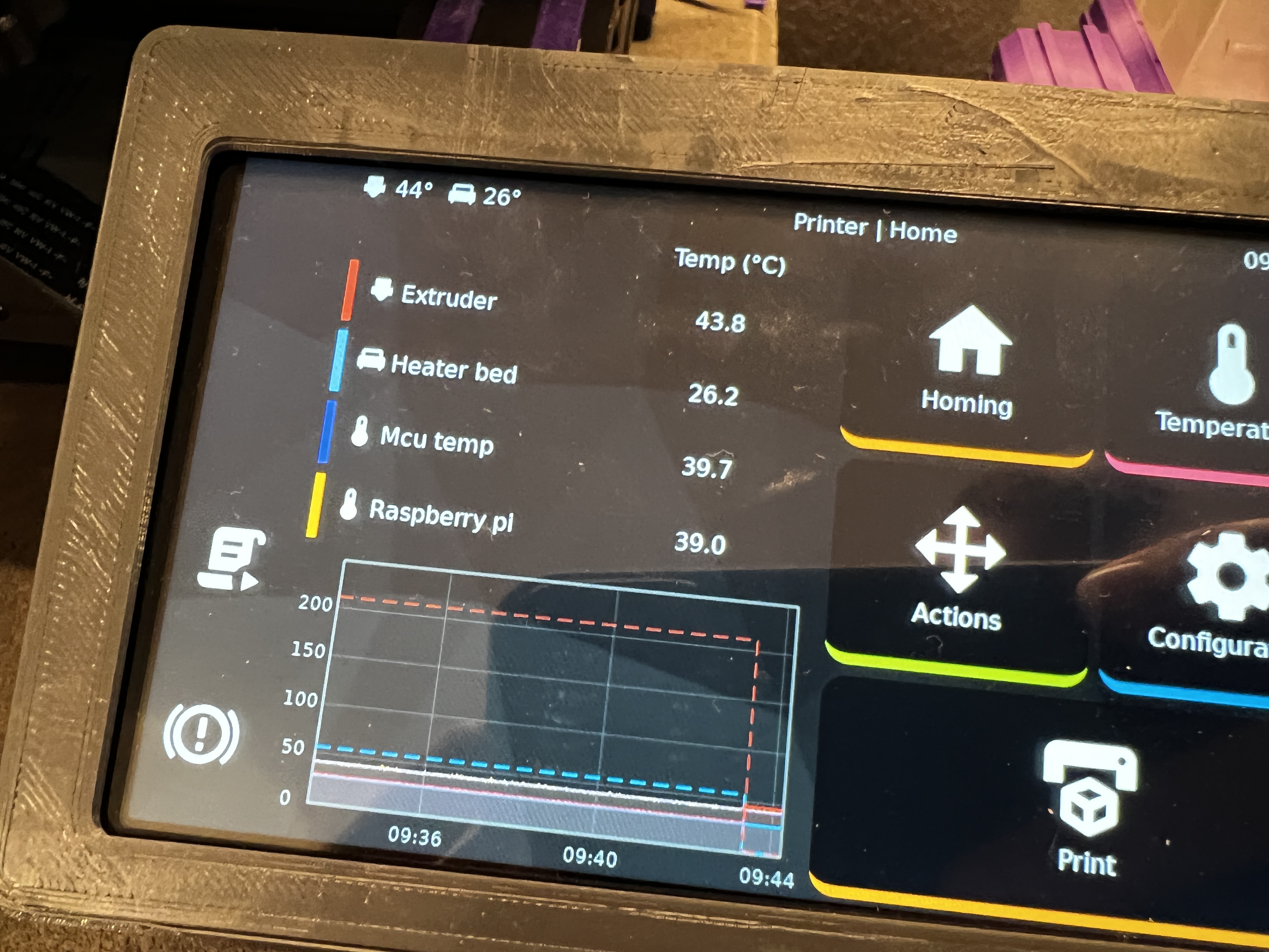 klipperscreen extra temp sensors