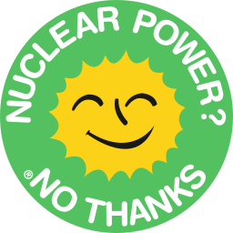 Nuclear Power? No Thanks Logo English