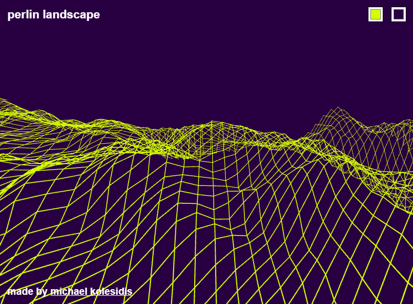 Perlin Landscape Screenshot