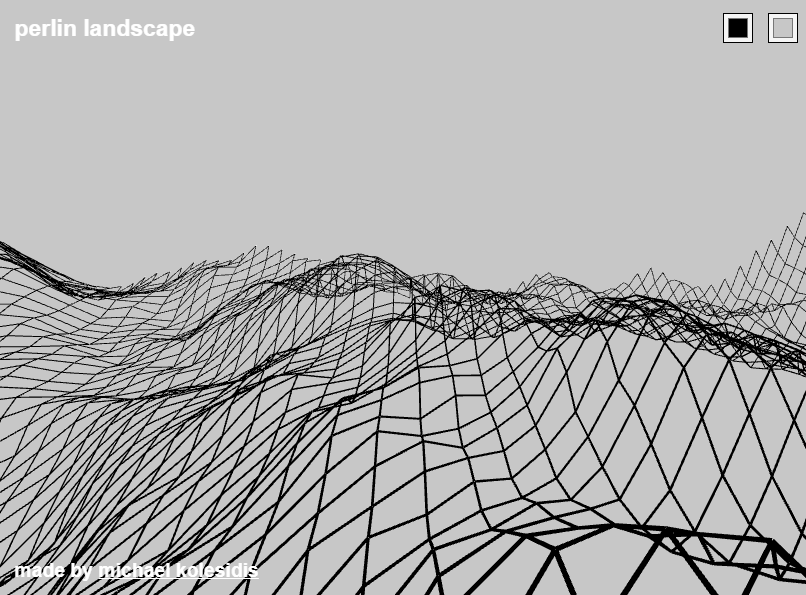 Perlin Landscape Screenshot