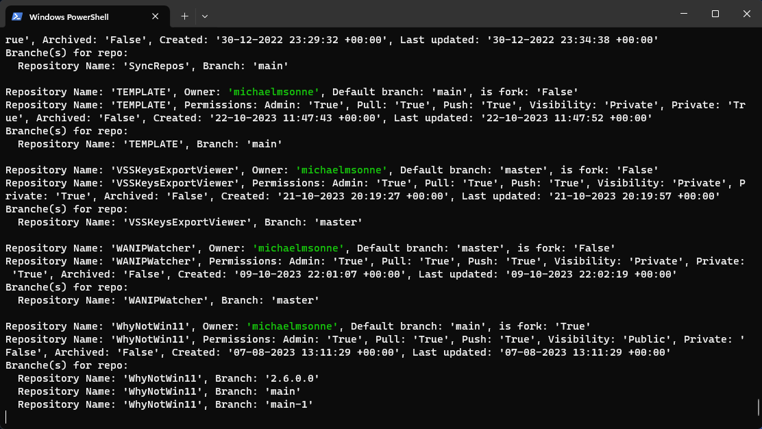 Repos Tools GitHub – Get a local backup of your code repositories – v. 1 of the ...
