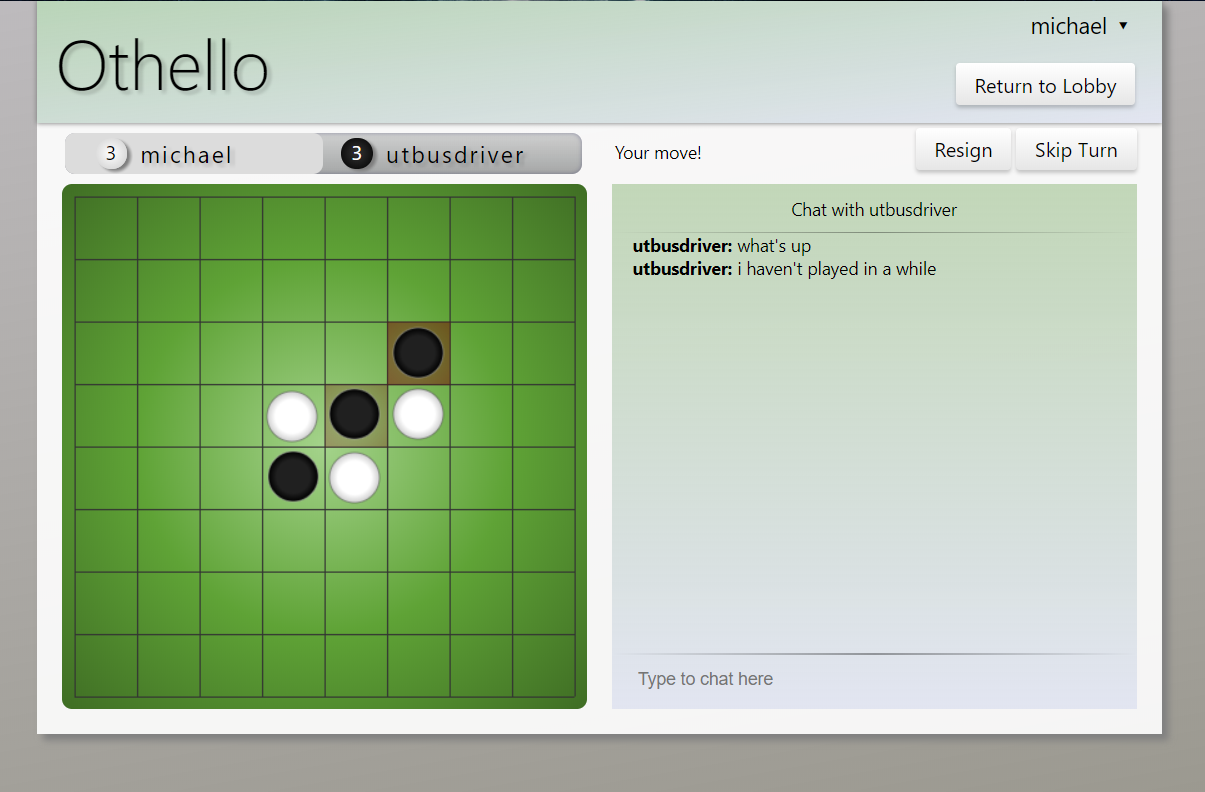 othello screenshot 2