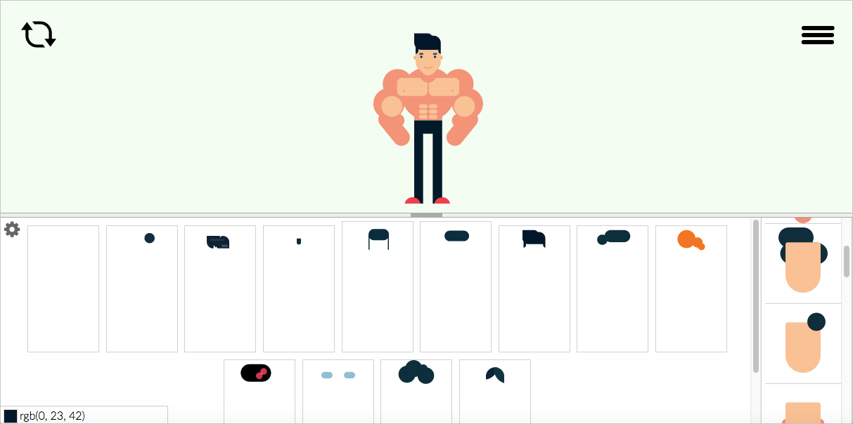 Flat Design Character Maker