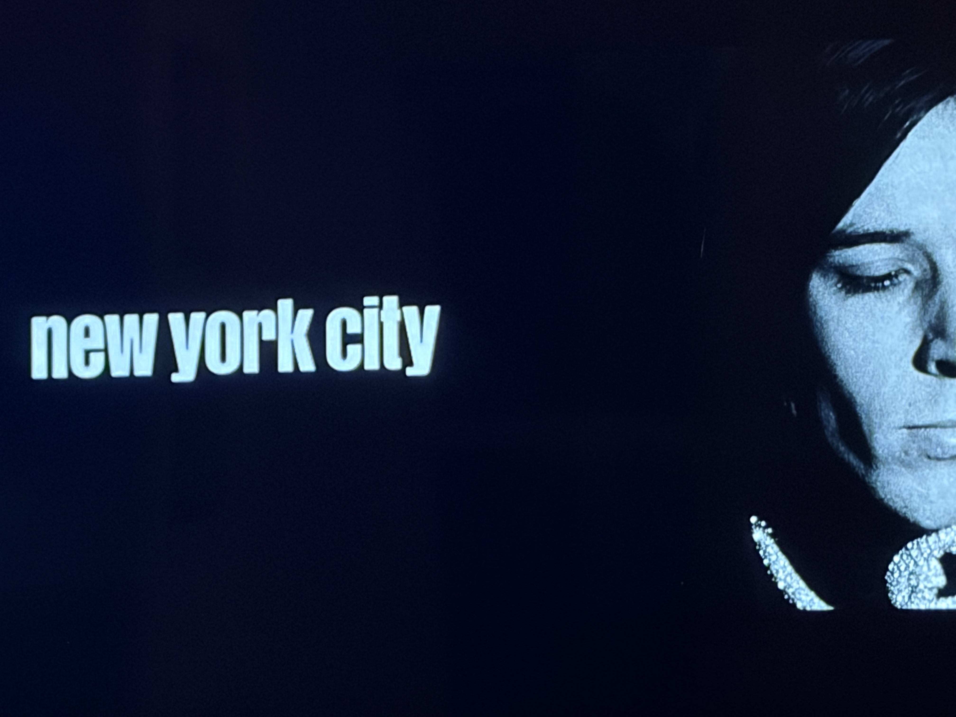 We Were in New York City, of course