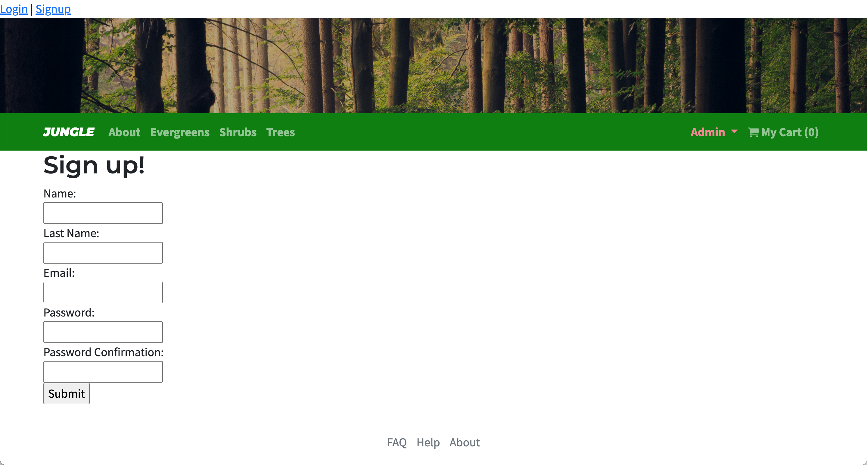GitHub - michaelwangcode/jungle-rails: Jungle is a mini e-commerce ...