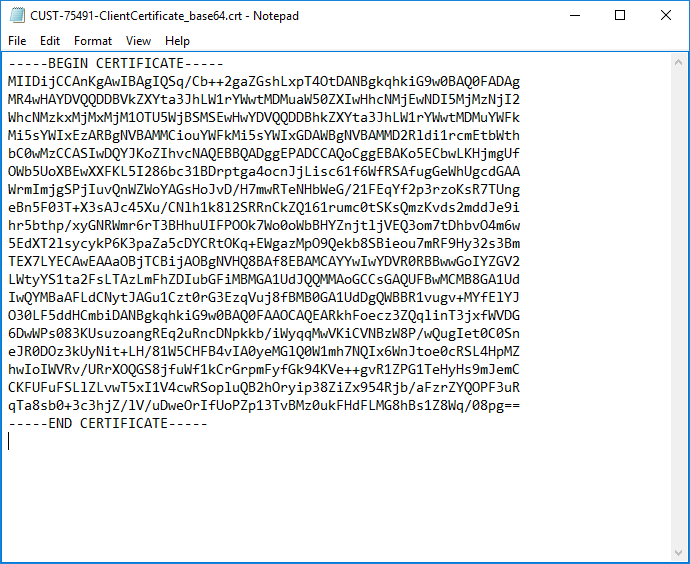 Configuration Editor Mapping OneToMany Base64