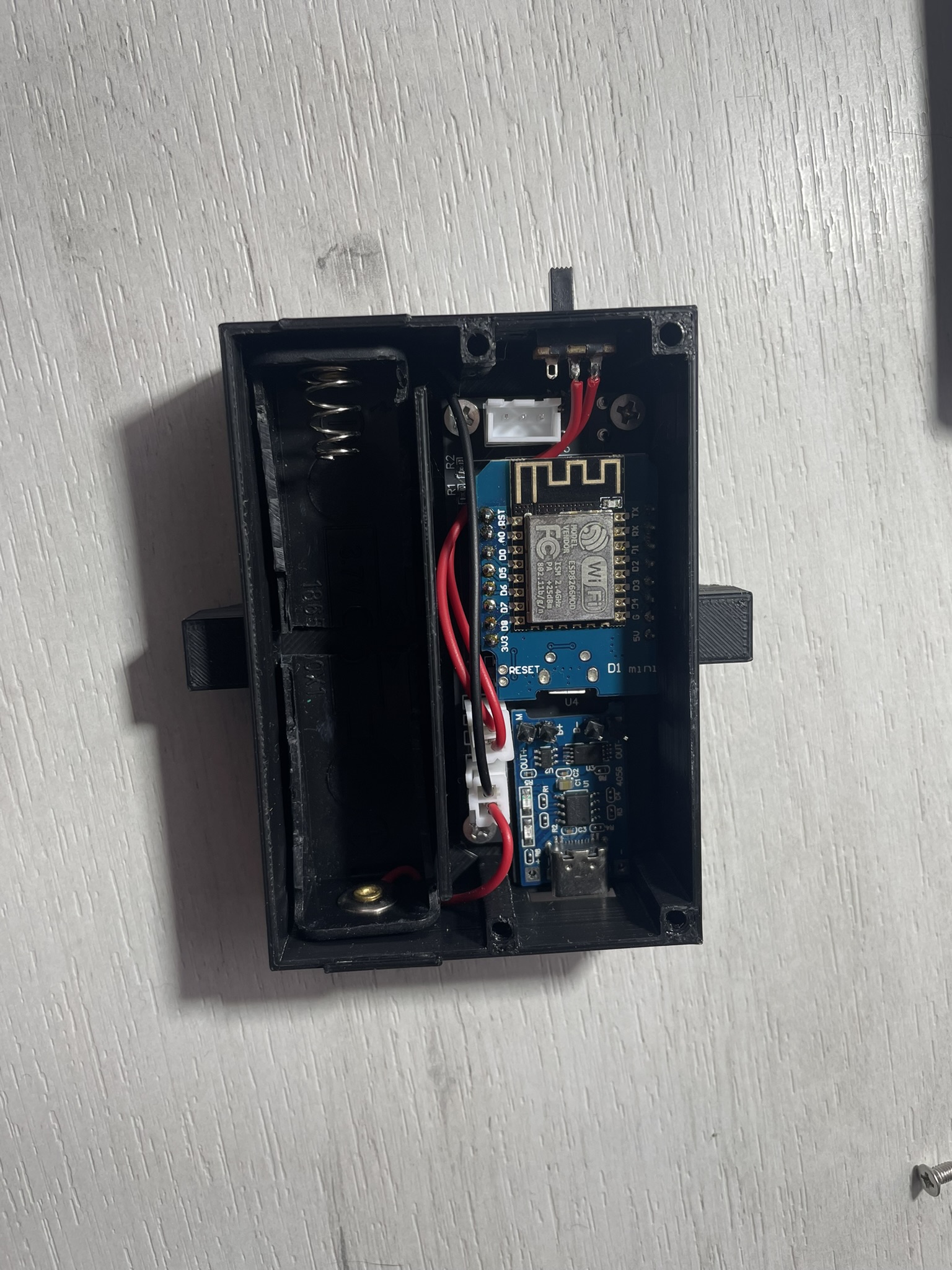 Main board screwed