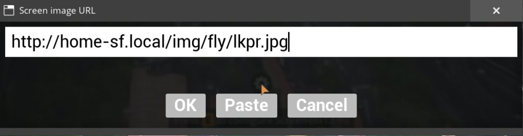 URL edit box