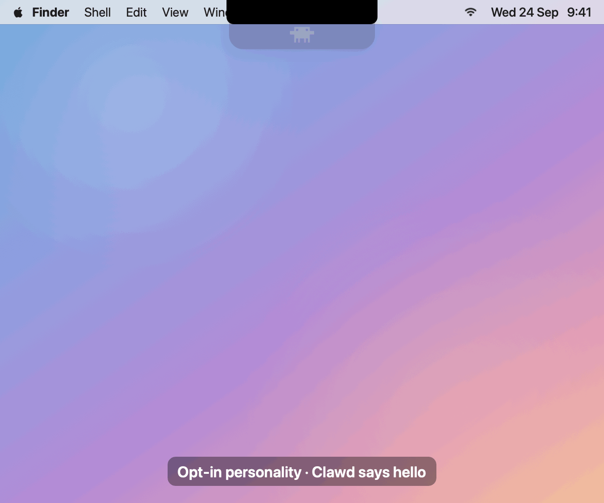 AgentBar screenshot 1