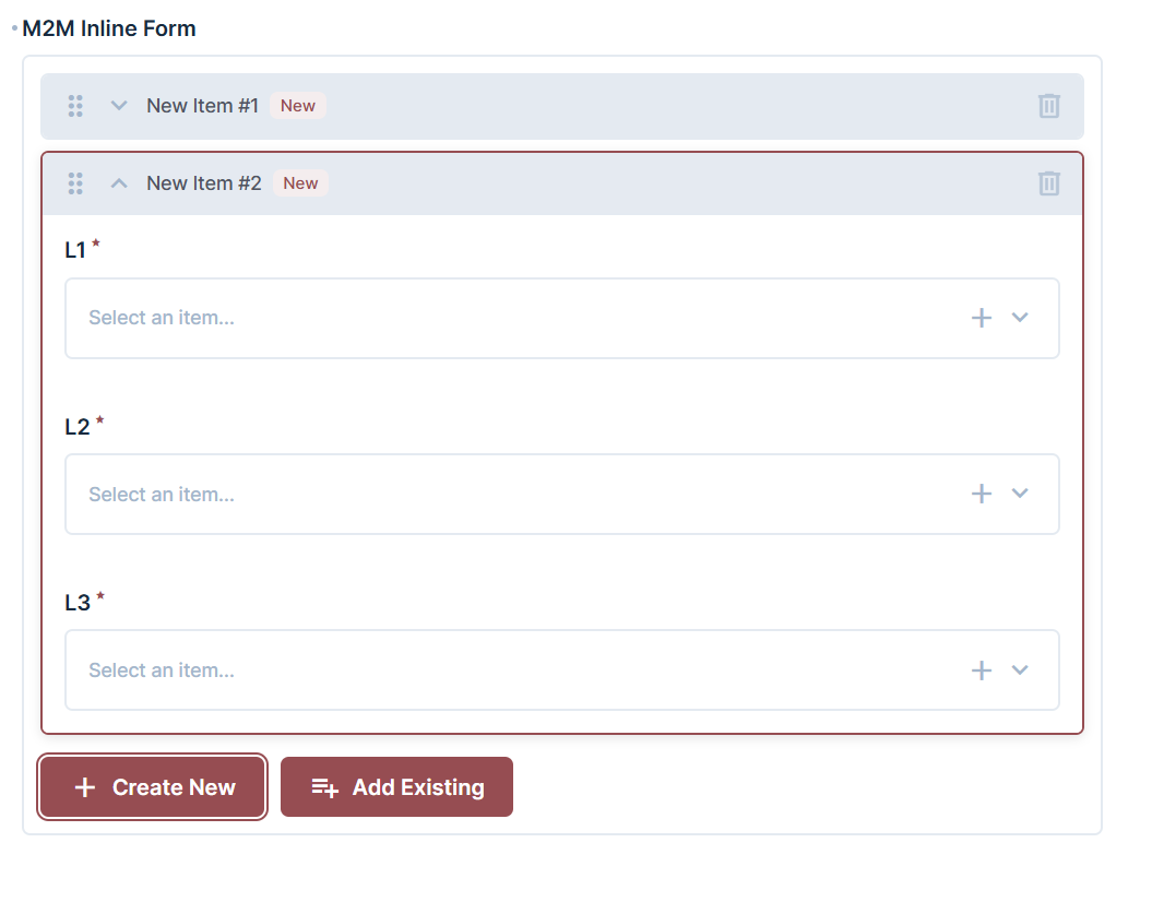 Screenshot of the interface (light)