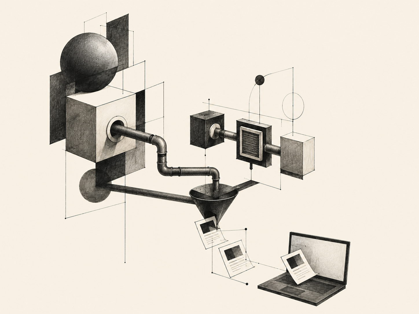 From system to report — data flowing directly from the accounting journal into reconciliation statements, no staging layer