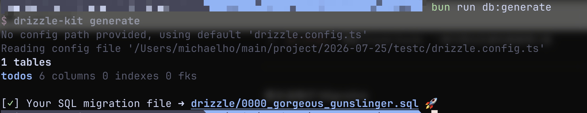 database_generate