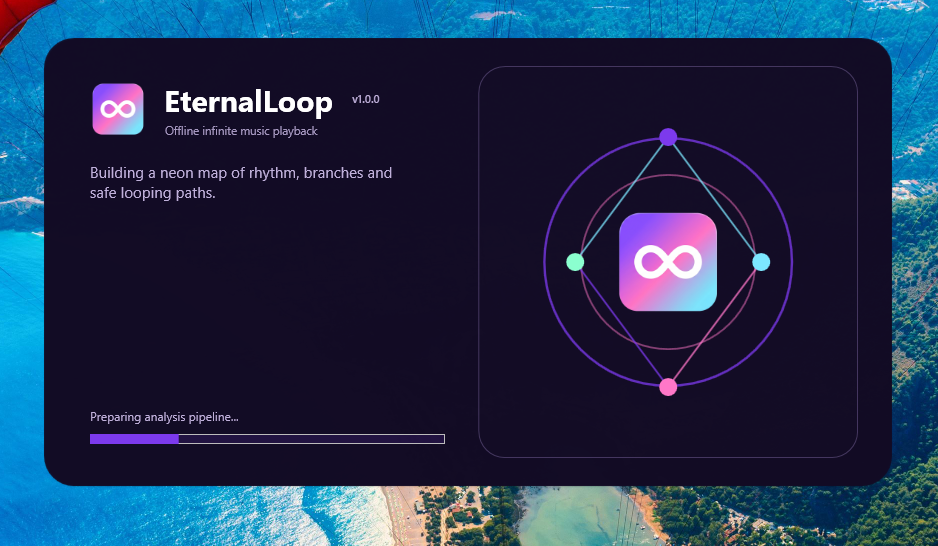 EternalLoop splash screen